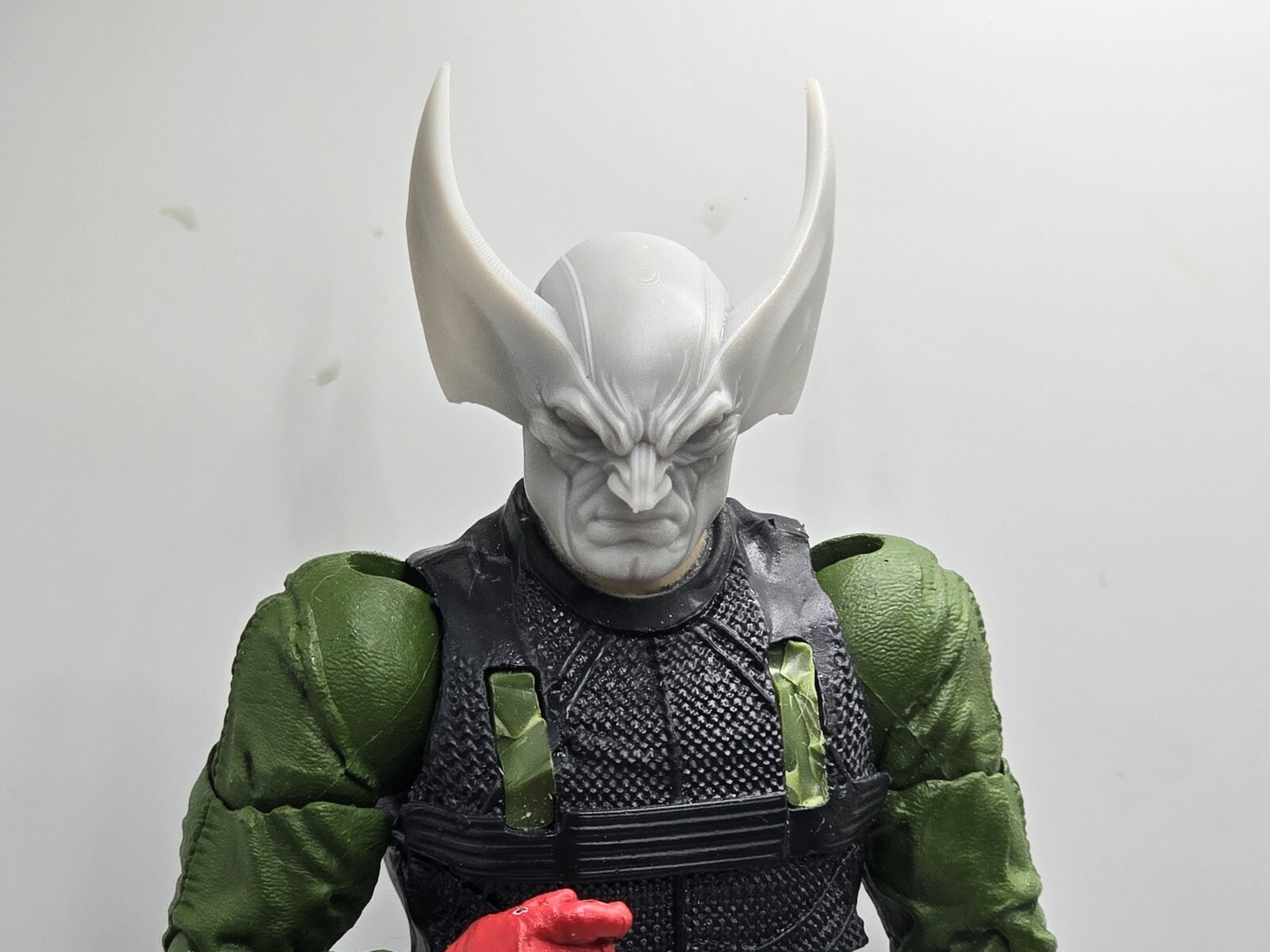 3d Print WOLVERINE COMIC HEAD 1:10 7" DIAMOND SELECT MCFARLANE DC MULTIVERSE