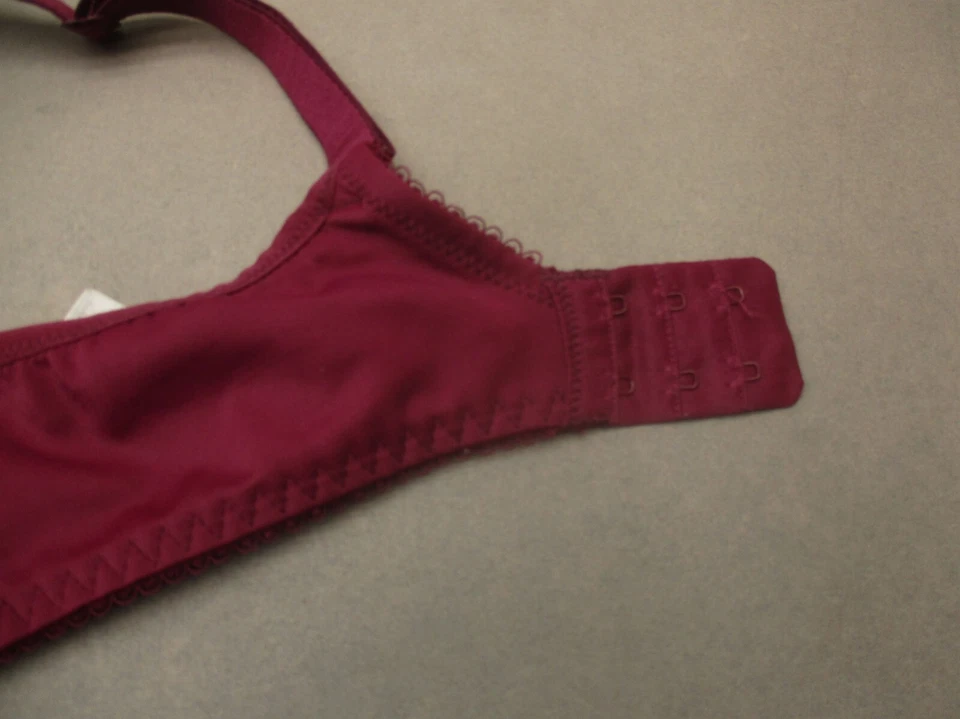 Sujetador Demi Ajustable 32DD Fantasie Mujer Borgoña Forrado con Aros Cierre Trasero 7T Foto 4 de 4