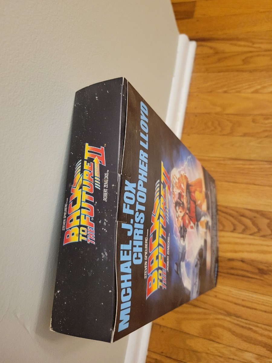 Back To The Future 2 II Promotional Ad Large VHS Box Video Store