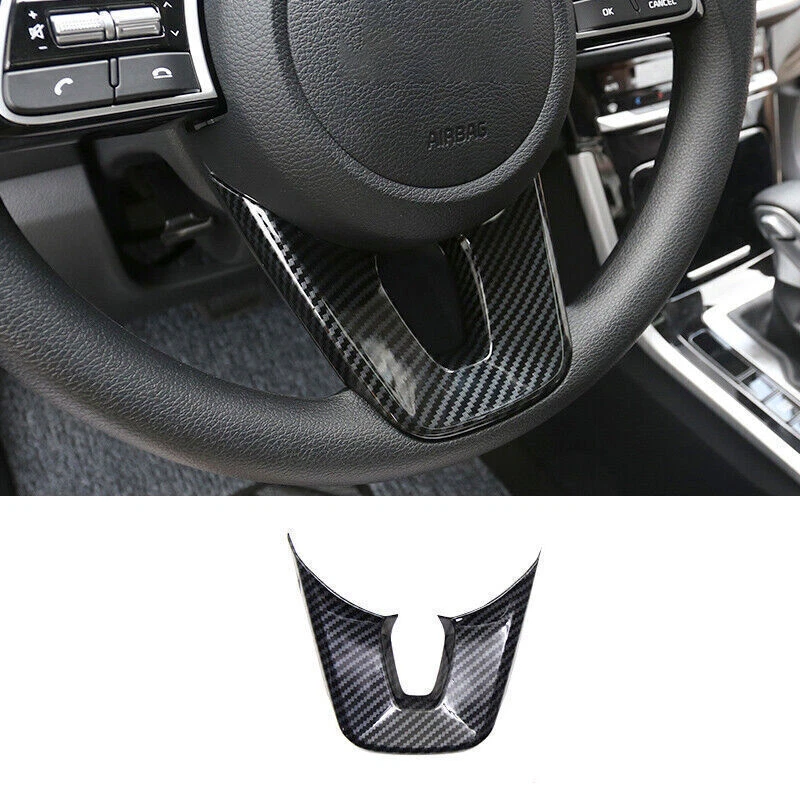 For Kia Forte 2019-24 Carbon Fiber Full Set interior decoration Trim Decal Kit Foto 4 de 4