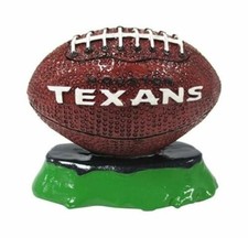 Pets First NFL Fish Aquarium Houston TEXANS FOOTBALL Decoration Tank 4" Ornament