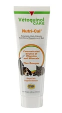 Nutri-Cal Nutri cal Oral Gel 4.25oz cats dogs High Calorie Supplement Vetoquinol