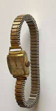 Erbe 17 Jewels  -  antike Damen-Armbanduhr - Handaufzug - Werk läuft