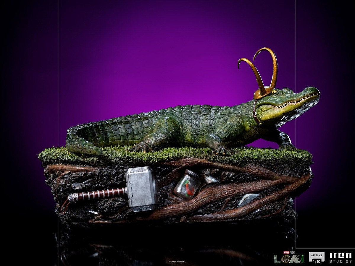Iron Studios Marvel Loki Series Alligator Loki Art Scale Statue