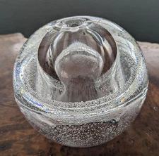 Polish Oil Lamp Controlled Bubble Sphere 4.5" Tall
