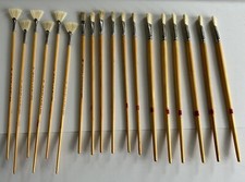 Vintage 18 Pc Lot Duro Hobby Craft Paint Brushes  1085, 4710 New Germany