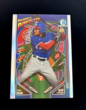 James Wood 2024 Bowman MLB Prospect Power-Up #PP-14 Nationals RC