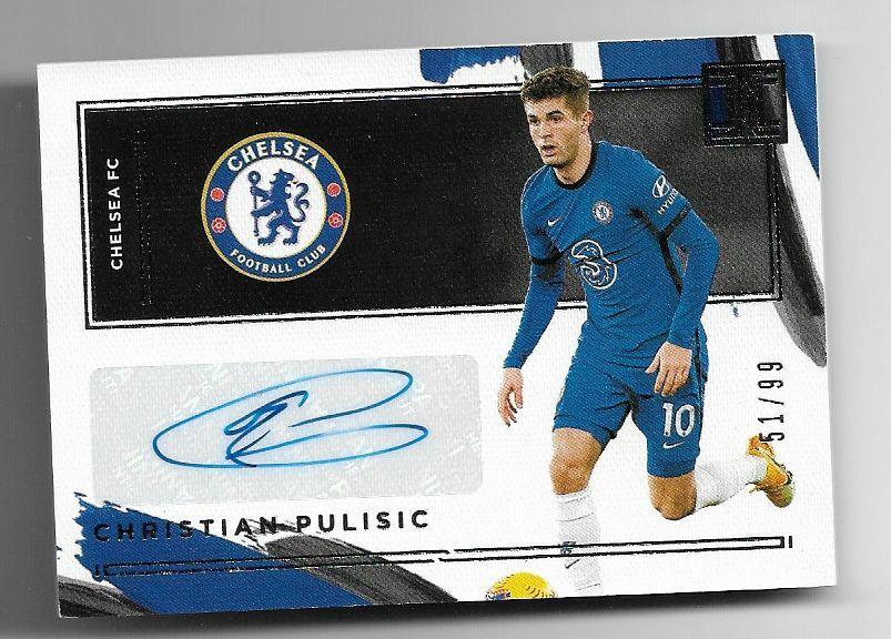 クリスチャン・プリシッチ Christian Pulisic Panini 2023 Panini National VIP Christian Pulisic Blue Cracked Ice