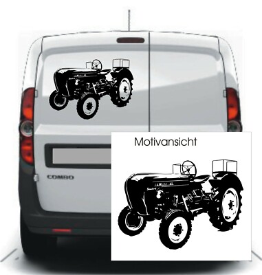 Traktor 5 - Landmaschinen // Autoaufkleber KFZ Aufkleber
