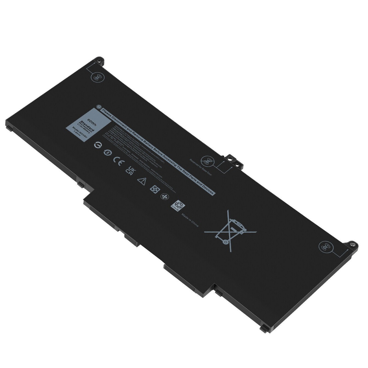 MXV9V Akku Für Dell Latitude 5300 5310 7300 7400 Inspiron 7300