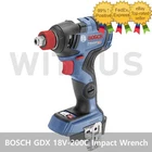 Bosch GDX 18V-200C Impact Wrench 2-in-1 EC Brushless 147mm 3400rpm Bare Tool=