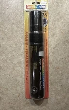 of America 415-C-1 15 MM Decocolor Acrylic Marker Black NOS