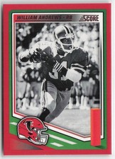 2025 Score #197 William Andrews Red