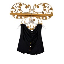 NEW Scarlet Darkness Black Renaissance Vest L