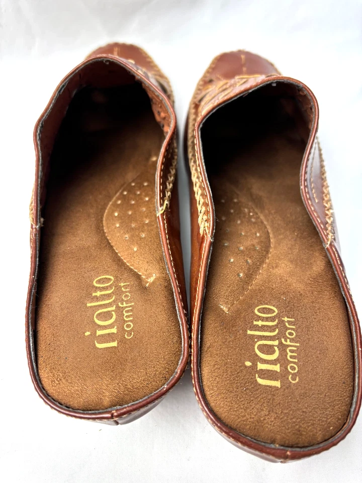De colección~ Zapatos sin cordones Rialto Mustang para mujer talla 10M marrón cómodos Foto 4 de 4