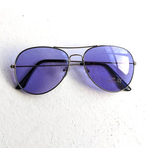 70s Retro Blue Aviator Sunglasses Pastel Minimalist Boho Sunnies Festival Shades 70s Retro Blue Aviator Sunglasses Pastel Minimalist Boho  main image 3