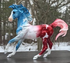 BREYER TRADITIONAL 1858 ANTHEM AMERICANA MODEL HORSE TRADITIONAL L.E. ARABIAN