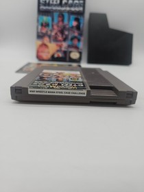 WWF Wrestlemania Steel Cage Challenge - Nintendo NES - Complete In Box CIB