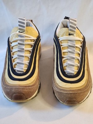 Nike Men's 7 Air Max 97 Shoes Sneakers Barcode Ale Brown 921826-201 NO BOX