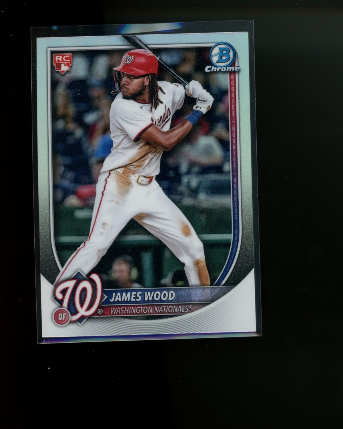 2025 Bowman Chrome Red Rookie Logo #29 James Wood RC