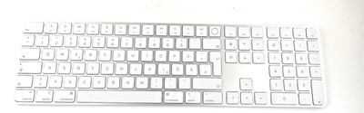 Apple Magic Keyboard A3119 Touch ID Zifferntastatur USB-c - USB-c Silber Deutsch