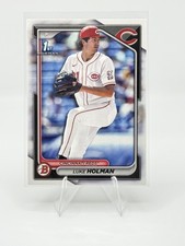 2024 Bowman Baseball Draft Luke Holman #BD-100 1st Prospect Cincinnati Reds