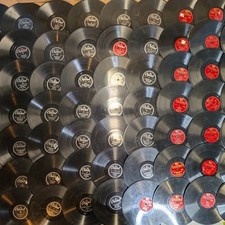 x63 BULK LOT Capitol  Columbia Only 78 RPM Records Collection Large Mixed Job