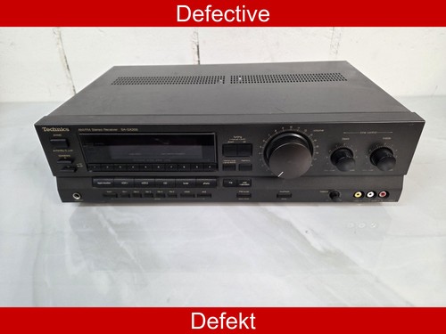 Technics SA-GX200 Receiver Verstärker Defekt Bastler Ersatzteil Reparaturbed.