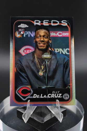 2024 Topps Chrome Elly De La Cruz RC Image Variation SP #44 MINT