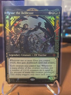 Tyvar the Bellicose (Showcase) March of the Machine: The Aftermath Foil
