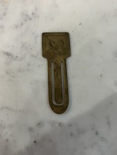 Vintage Brass Reader’s Digest Pegasus Bookmark 1960s