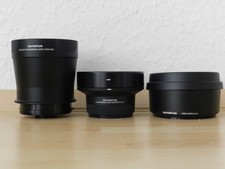 Olympus Telekonverter 3x TCON-30C + Zubehörpaket für Camedia C-5060 oder C-7070