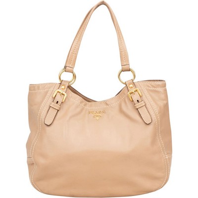 Prada Vitello Daino Leather Shoulder Bag Tasche
