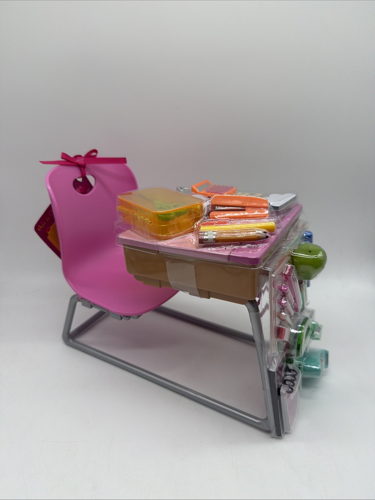 Our Generation Flying Colors School Desk & Supplies Accessory Set for 18" Dolls