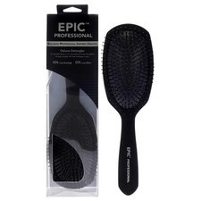 Pro Epic Deluxe Detangler Brush-Black by Wet Brush for Unisex-1 Pc Hair Brush