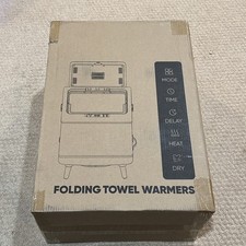 Towel Warmer 35L Folding Hot Towel Warmer for Bathroom - Heating  Drying Modes,