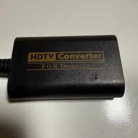 Sega Dreamcast Console (HKT-3020) 3 Controllers, Cables, HDTV Converter Working!