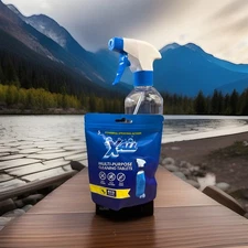 X-ALL Multi-Purpose Cleaner - Spray Bottle and 5x Cleaning Tablets