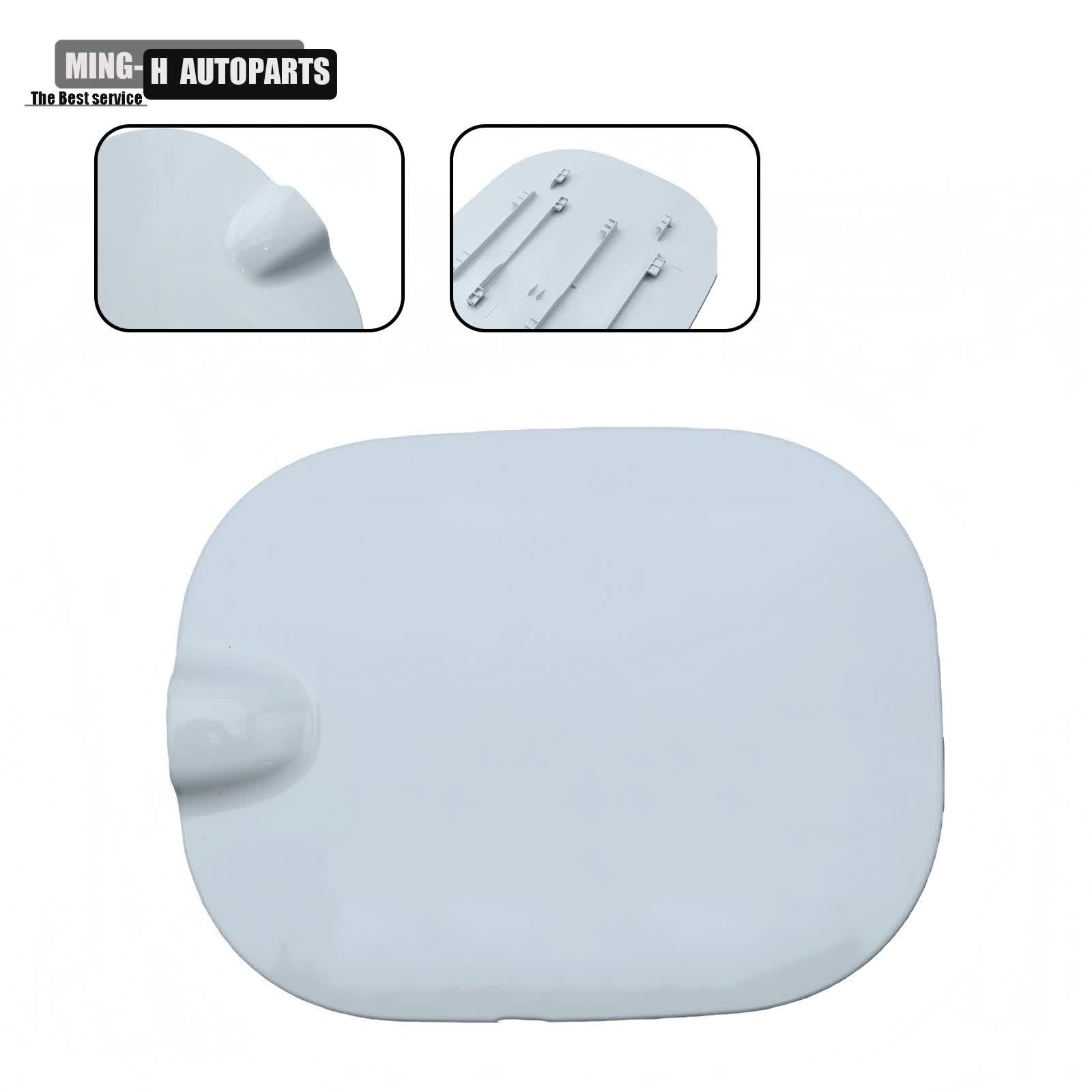 White Fuel Filler Door Cap FITS Chevrolet Silverado 1500 19-2025 6.6 FT Bed Only thumbnail 16