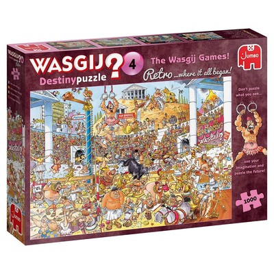 Spiele Wasgij Retro Destiny 4 Die Wasgij-Spiele - Puzzle 1000 Teile