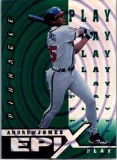 1998 Pinnacle - Epix Play Andruw Jones #E20 Emerald