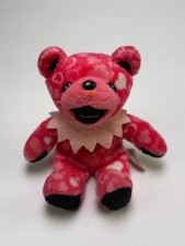 Grateful Dead Bear Plush 7  Foolish Heart 1988 Liquid Blue Vintage New with Tag