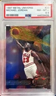 1997-98 Metal Universe Michael Jordan Iconic Basketball Card #23 PSA 8.5 NM-MT+