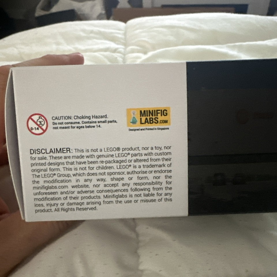 TRANE Minifig Labs CTV Set Promo Sealed LEGO Compatible Brand New Rare ...