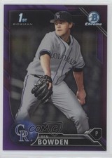 2016 Bowman Draft Chrome Picks Purple Refractor 66/250 Ben Bowden #BDC-36 g1z
