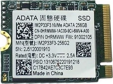 ADATA 256GB M.2 NVME SSD SOLID STATE DRIVE - GREEN
