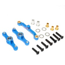 NEW GPM Alum Steering Assembly w/Bearings Blue Tamiya TT-01 TT-01D FREE US SHIP