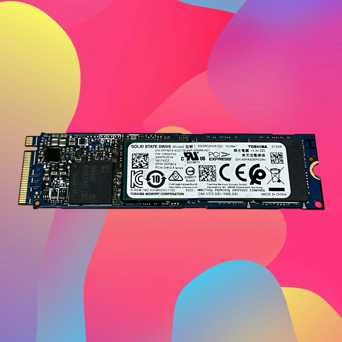 Toshiba M.2 Interface 512 GB Solid State Drives for sale | eBay