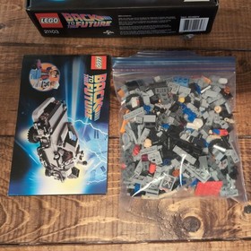 Lego Back To The Future The DeLorean Time Machine, 21103, 100% Complete