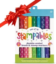 Ooly 18 Double-Sided Stamping 18 Count (Pack of 1), Non-Scented Gen 2 